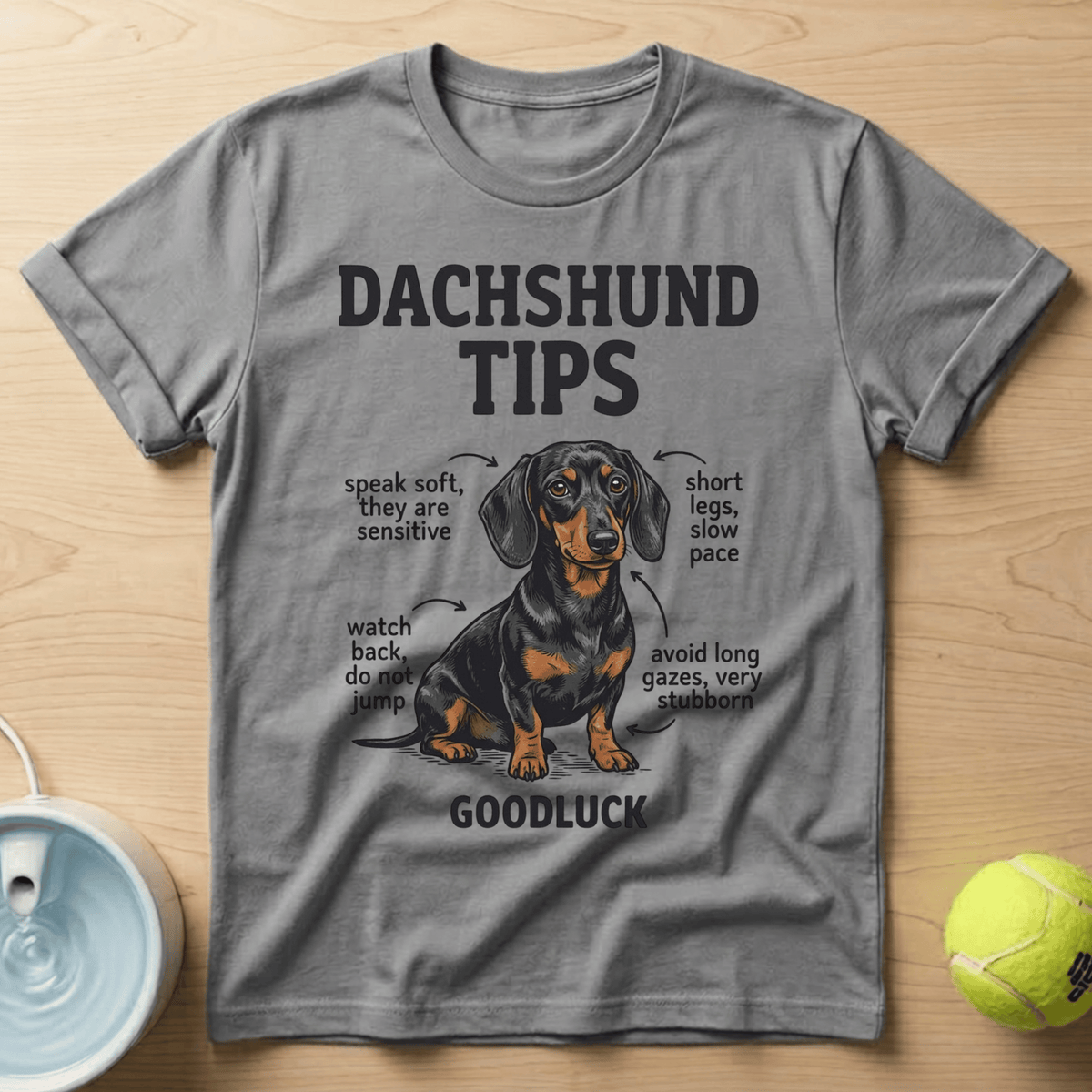 Dachshund x Tips - T-Shirt
