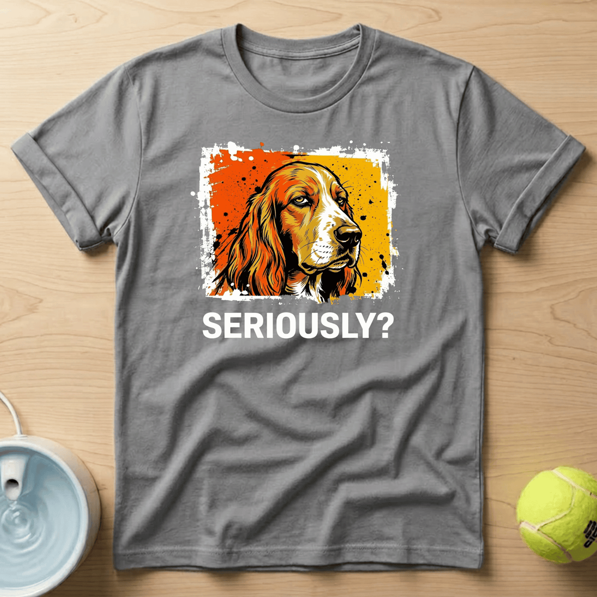 English Cocker Spaniel x Seriously T-Shirt