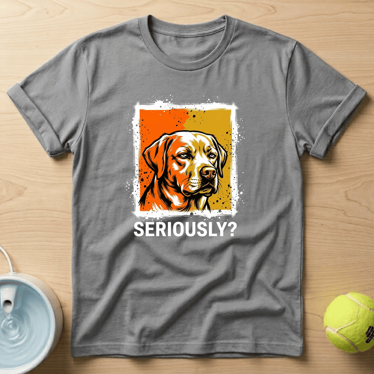 Labrador Retriever x Seriously T-shirt