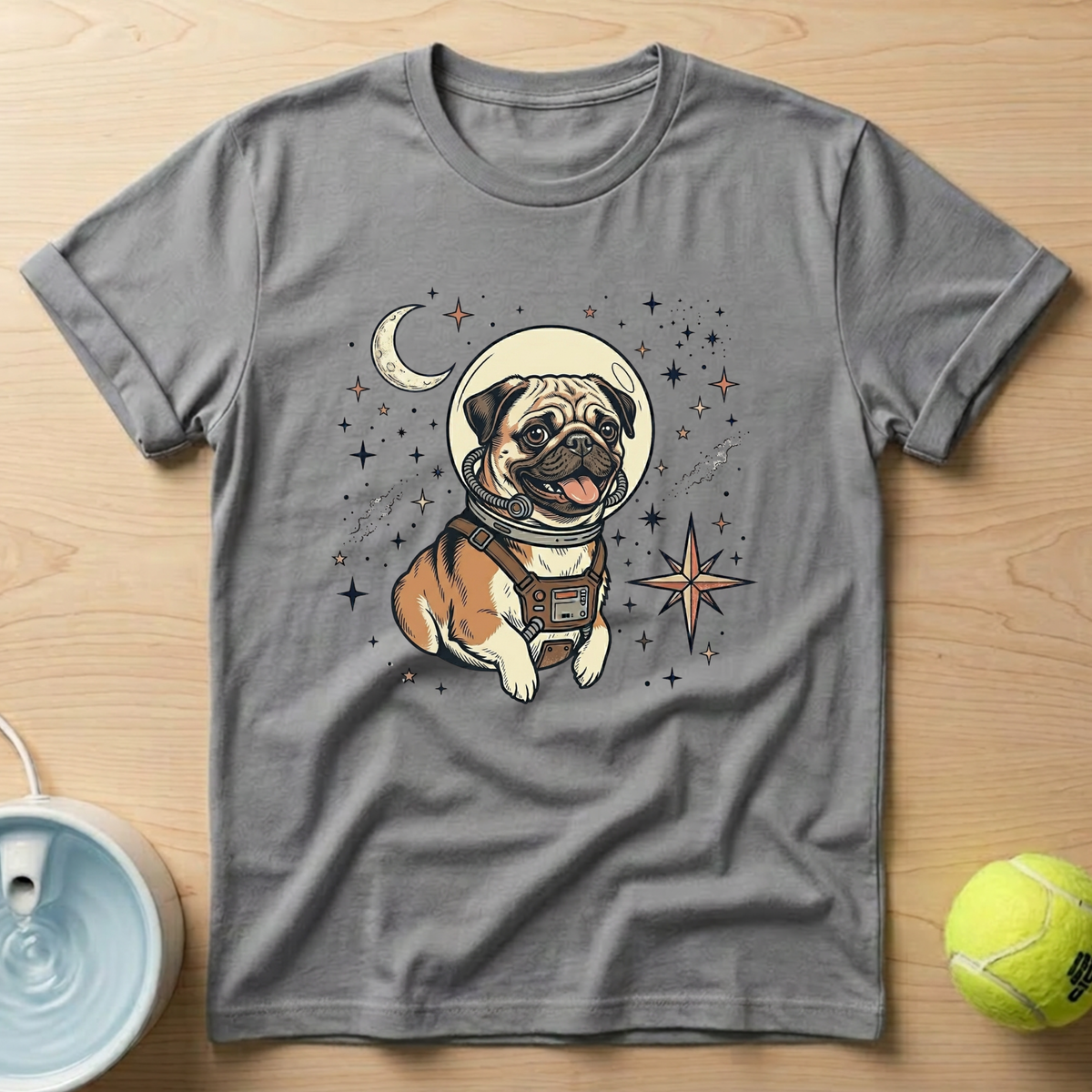 Pug x Spacedogs - T-Shirt