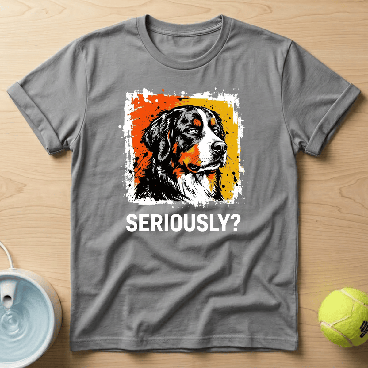 Bernese Mountain Dog x Seriously T-Shirt