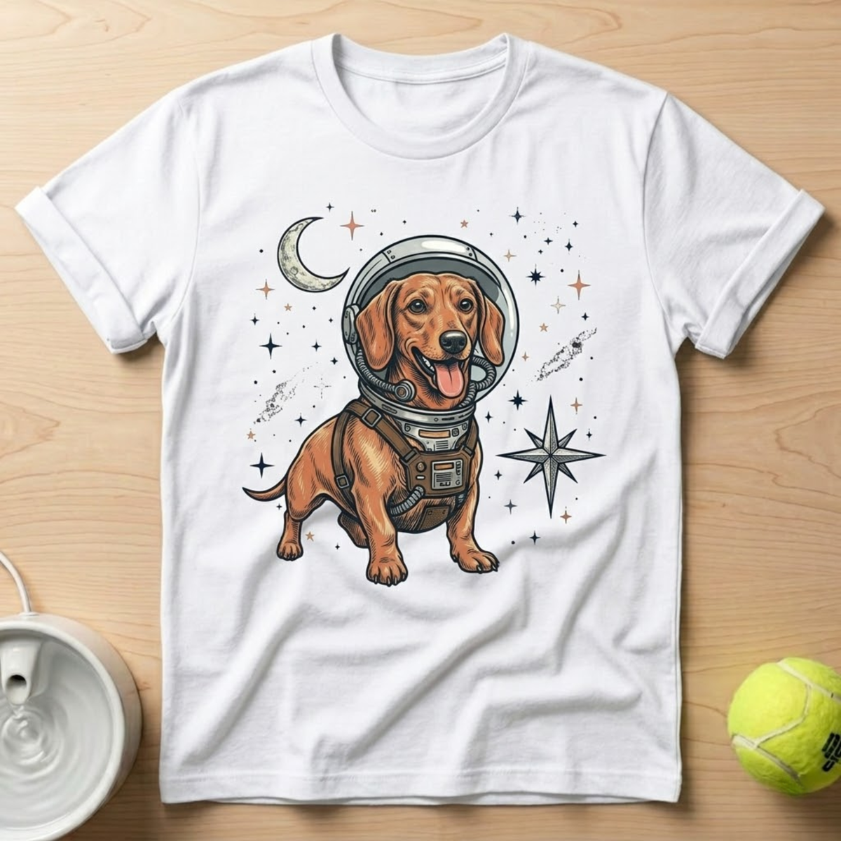 Dachshund x Spacedogs - T Shirt