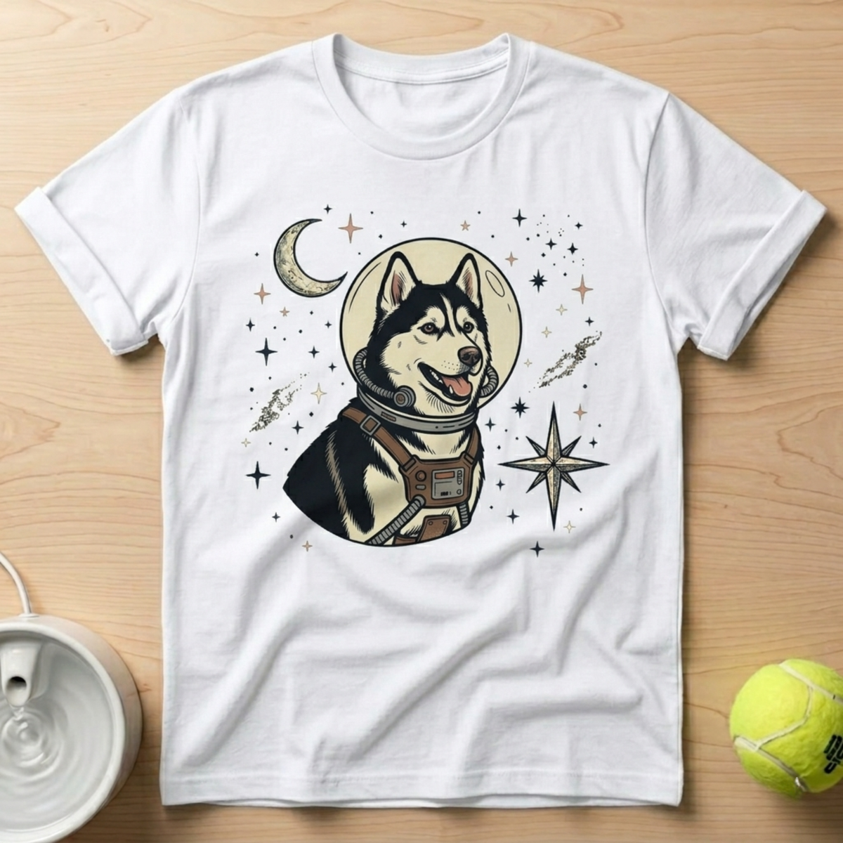 Husky x Spacedogs - T-Shirt