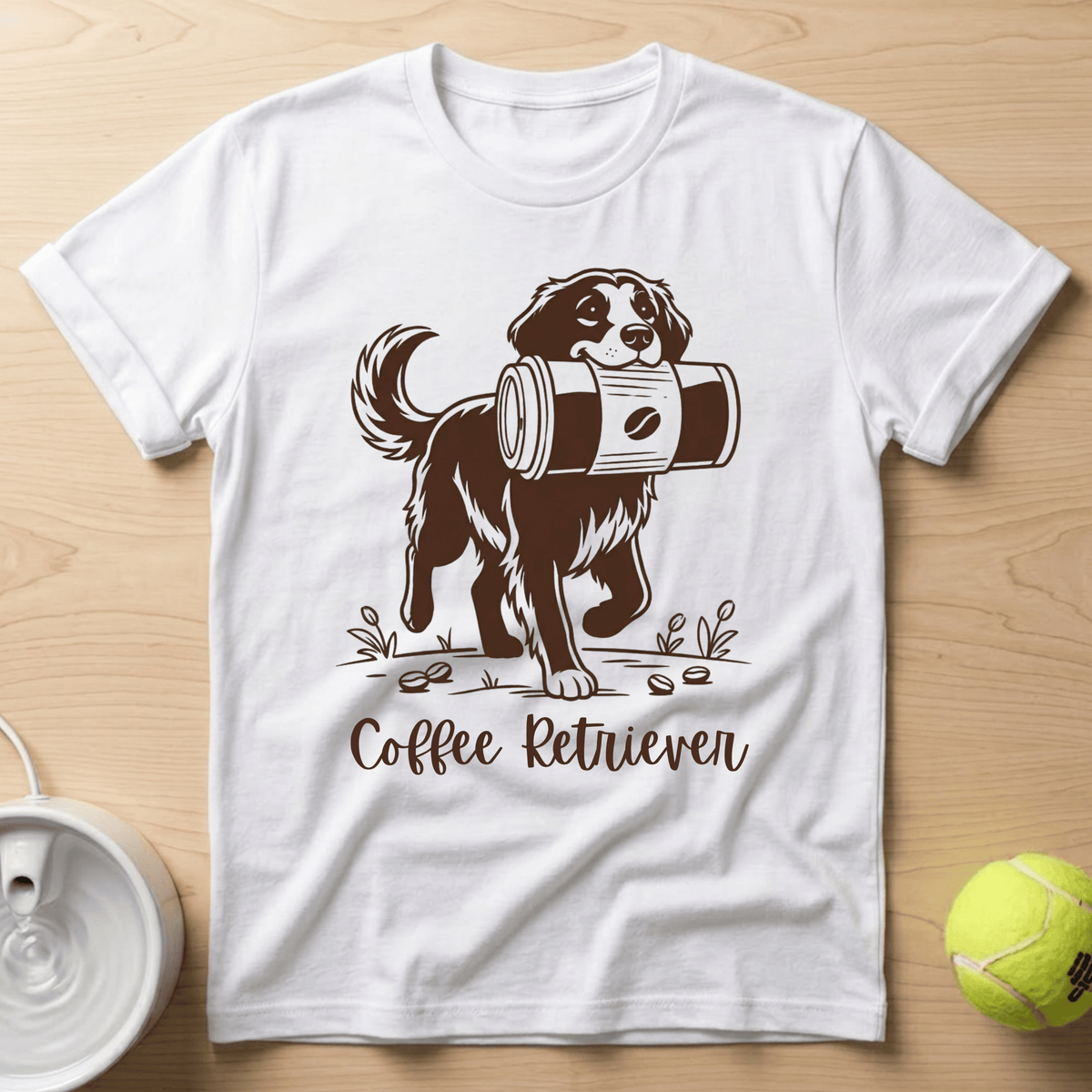 Golden Retriever x Coffee Retriever