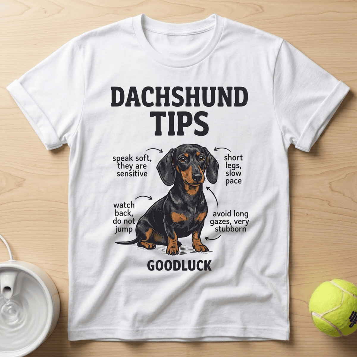 Dachshund x Tips - T-Shirt