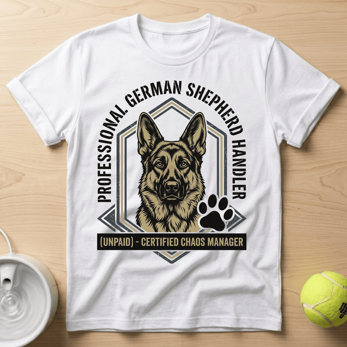 German Shepherd x Chaos Manager - T-Shirt