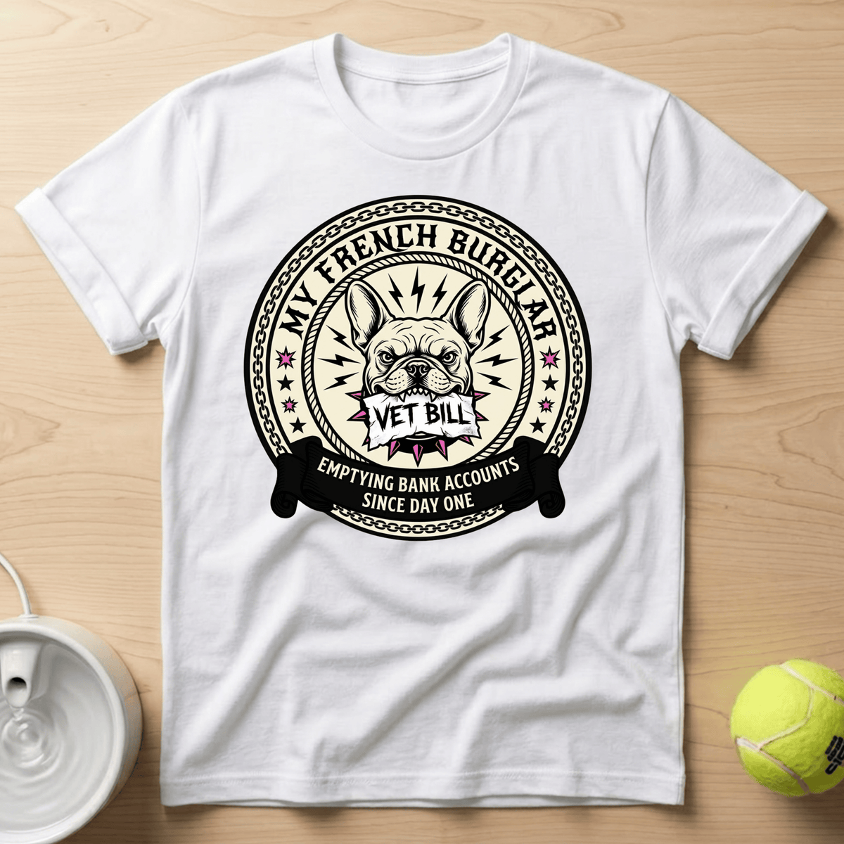 French Bulldog  x Vet Bill - T-Shirt