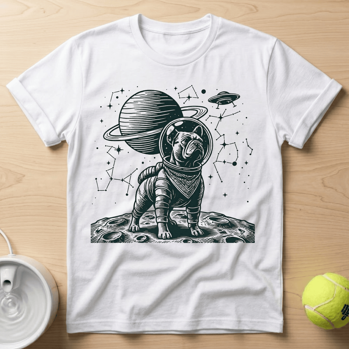 French Bulldog x Astronaut - T-Shirt