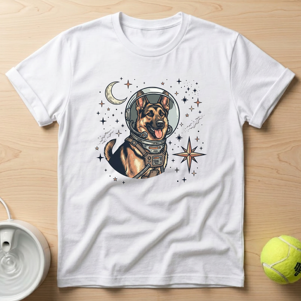 German Shepherd x Spacedogs - T-Shirt