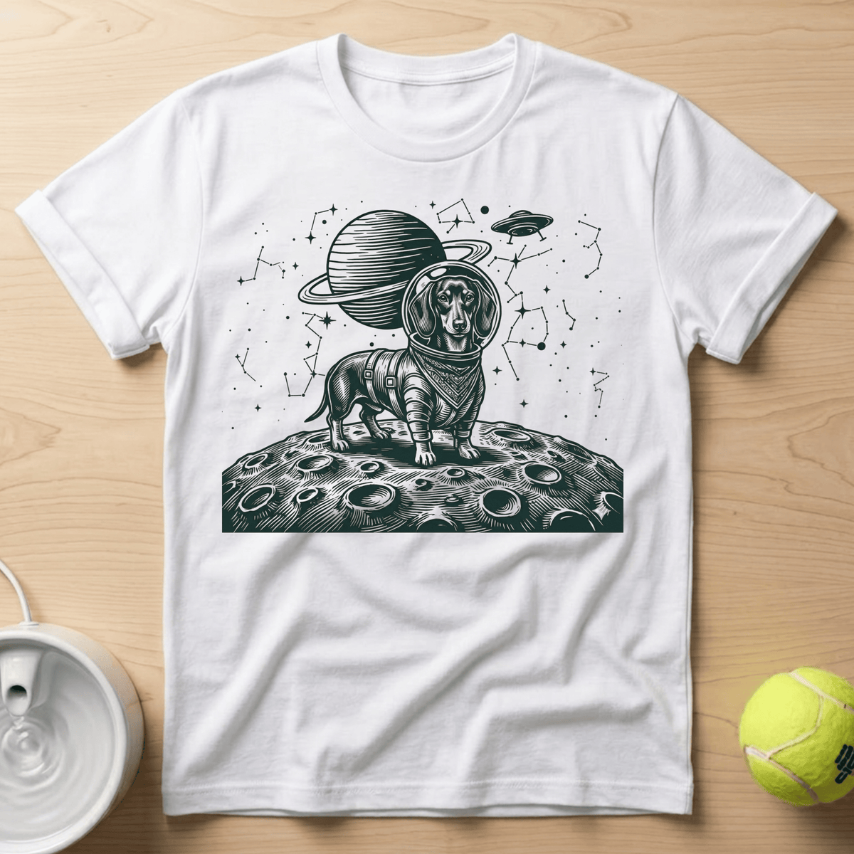 Dachshund x Astronaut - T-Shirt
